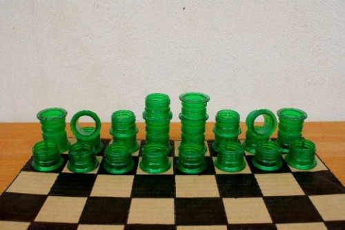 DICAS DE EDUCAÇÃO: Faça seu próprio jogo de xadrez com material reciclável